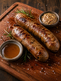 Chorizo de miel de maple y mostaza a la antigua